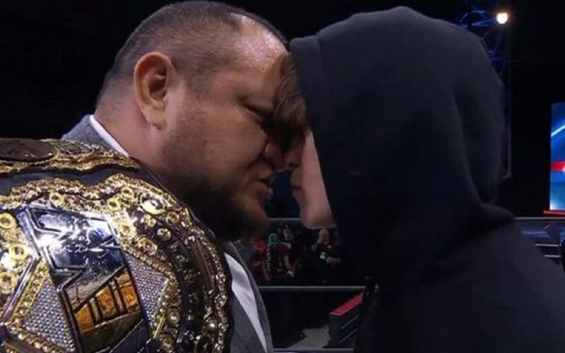 AEW Hypes Samoa Joe vs HOOK Bout With ‘Suicide Squad: Kill The Justice League’ Style Poster