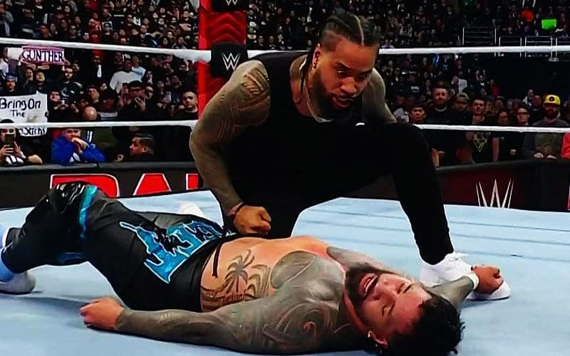 Jimmy Uso Prevents Jey Uso from Attaining Title Victory on 2/19 WWE RAW