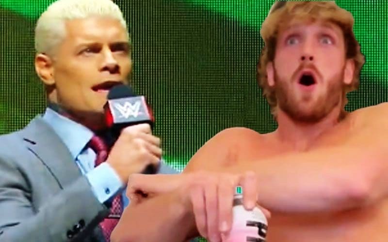 Logan Paul Has Epic Reaction to Cody Rhodes  WrestleMania 40 Bout Confirmation