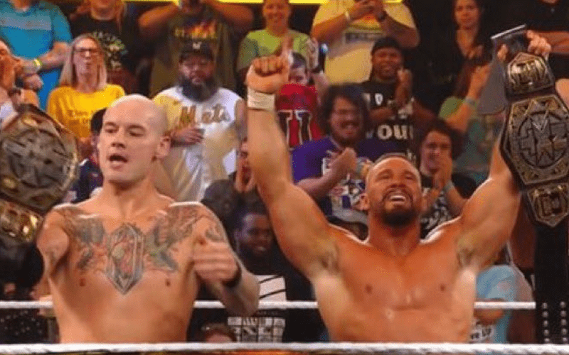 Bron Breakker & Baron Corbin Become The New NXT Tag Team Champions on 2/13 Edition of WWE NXT