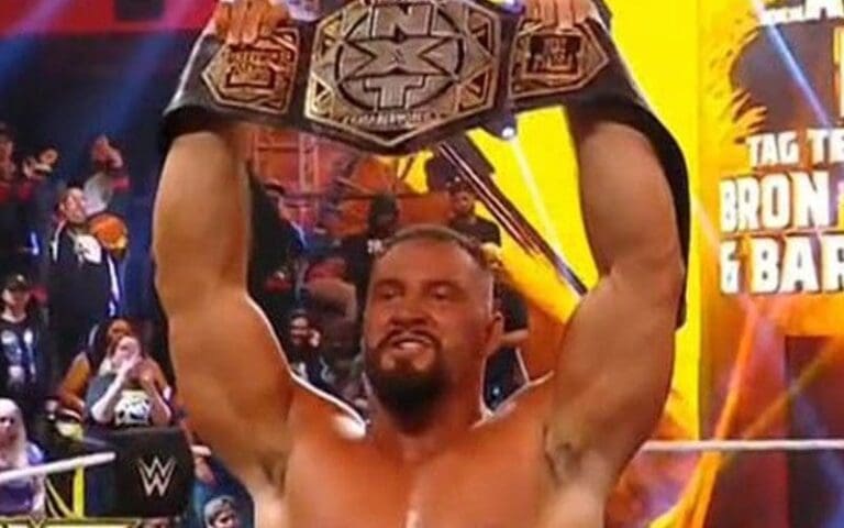 Bron Breakker's WWE Main Roster Status After NXT Tag Team Title Win