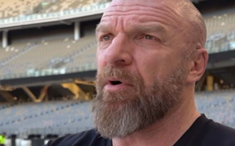 Triple H Visits Optus Stadium In Perth Ahead of WWE Elimination Chamber