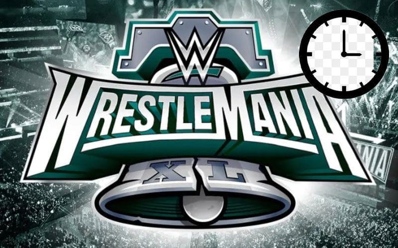 WWE WrestleMania 40 Start Time Undergoes Significant Change