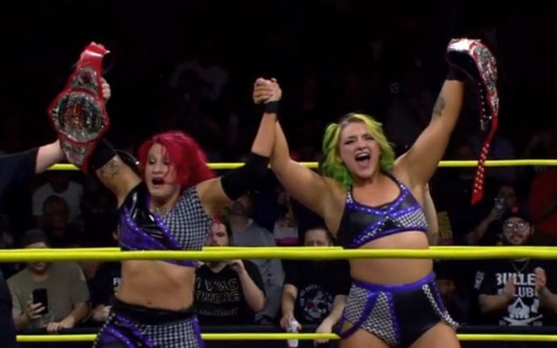 Spitfire Capture TNA Knockouts Tag Team Championship Titles at Sacrifice