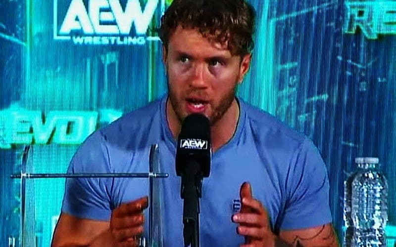 Will Ospreay’s Rear in Pain After AEW Revolution