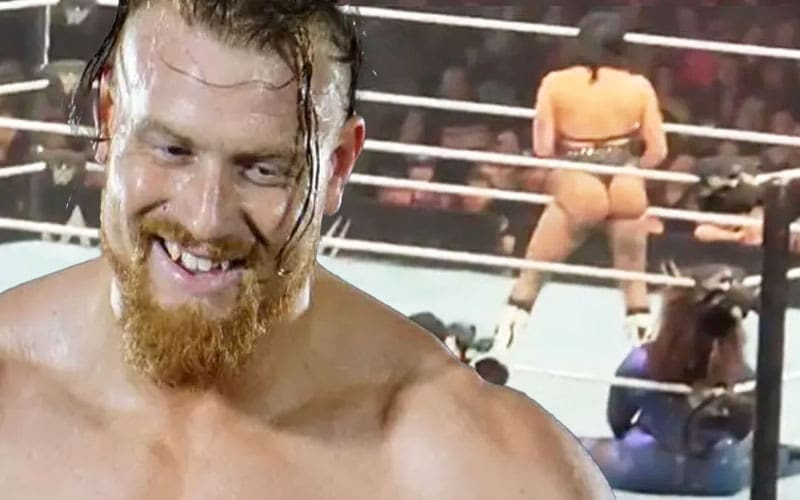 Buddy Matthews Reacts to Rhea Ripley’s Cheeky Display During WWE Live Event