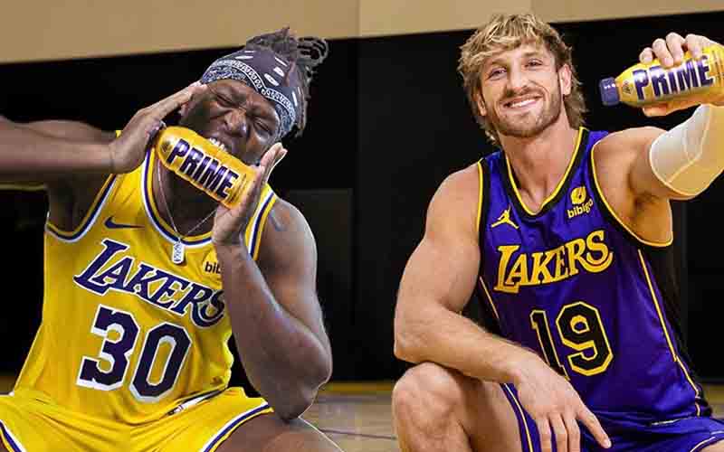 Logan Paul’s PRIME Hydration Signs Sponsorship Deal With LA Lakers