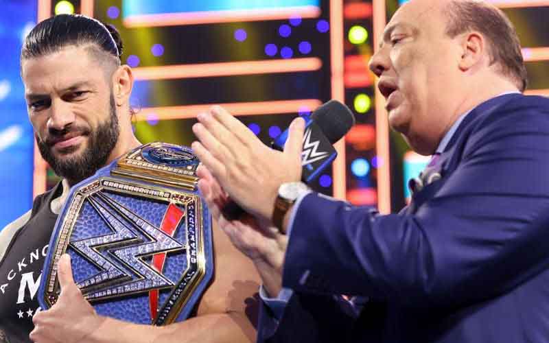 Paul Heyman Discloses Roman Reigns’ Perception of Carrying WWE on His Back