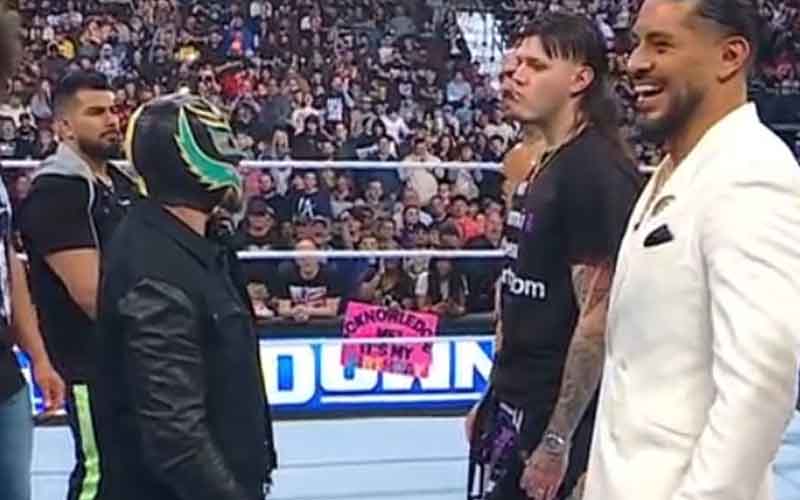 Rey Mysterio Issues Tag Team Match Challenge for WrestleMania 40 on 3/29 WWE SmackDown Episode