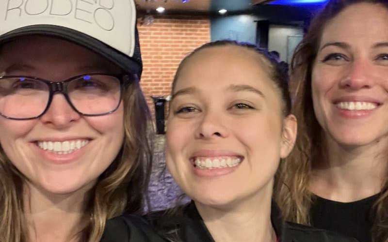 Ronda Rousey Attends Cultural Event to Watch Marina Shafir’s In-Ring Performance