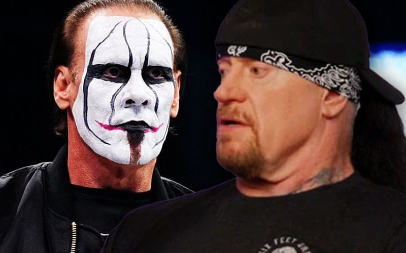 The Undertaker Says Sting’s Last Match Deserved to Be Acknowledged By WWE
