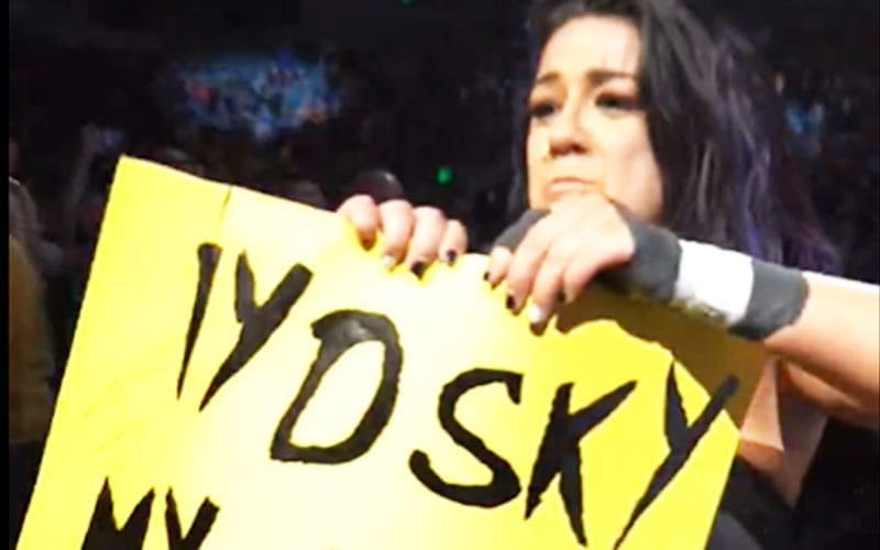 Bayley Shockingly Tears Up Young Fan’s Sign During WWE Live Event