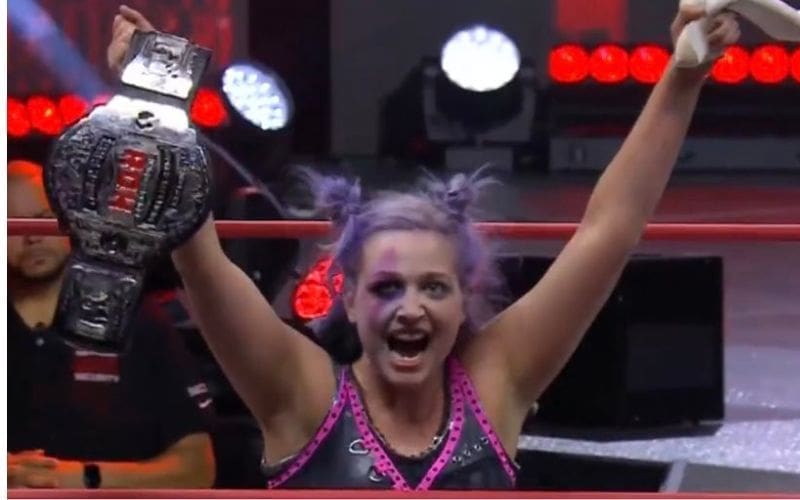 Billie Starkz Wins Inaugural ROH Women’s World TV Champion at Supercard of Honor