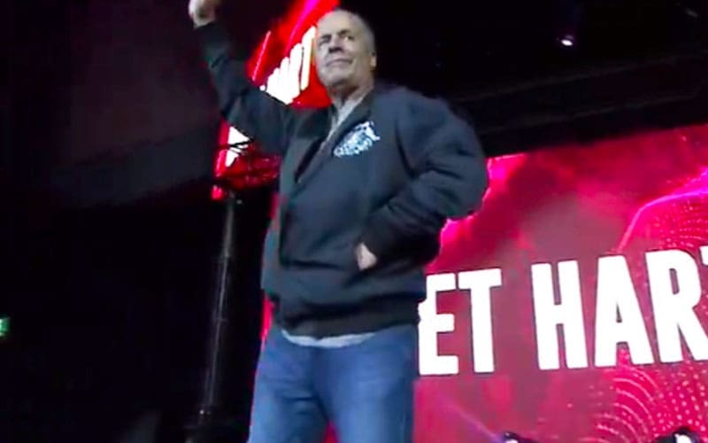 Bret Hart Makes Rare Appearance at Indie Event