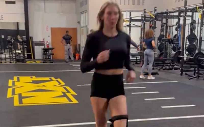Charlotte Flair Spotted Sprinting Weeks After Knee Surgery