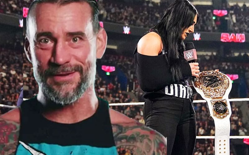CM Punk Sends Support to Rhea Ripley After Women’s Title Vacancy on 4/15 WWE RAW