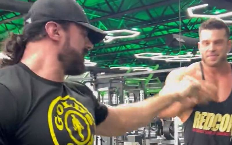 Drew McIntyre Spotted Bench Pressing With AEW’s Brian Cage Ahead of WrestleMania 40