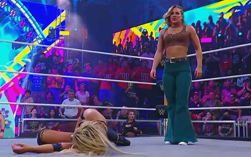 Fallon Henley Betrays Thea Hail on 4/30 WWE NXT Spring Breakin