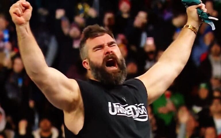 How Jason Kelce's WrestleMania 40 Saturday Appearance Came Together