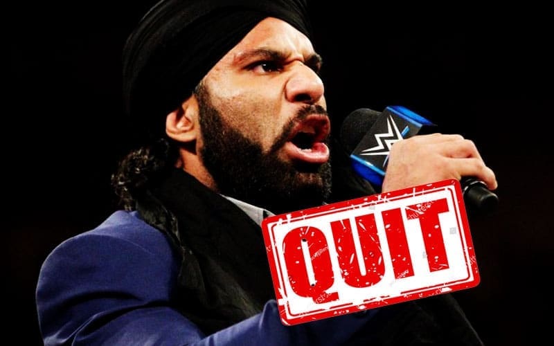 Jinder Mahal Announces He’s Quit WWE