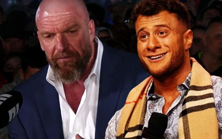 MJF Chants Interrupt Triple H's WWE WrestleMania 40 Weekend Appearance