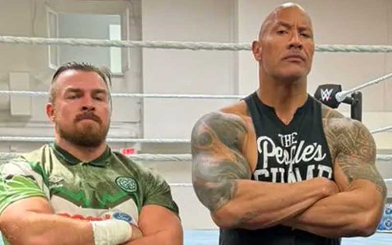 NXT Star Drops Photo From The Rock’s WrestleMania 40 Training Camp