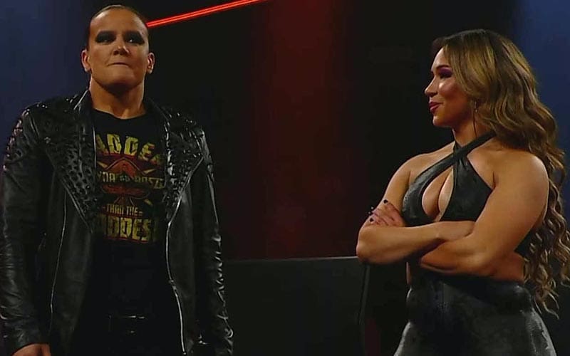 Shayna Baszler Shows Up in Lola Vice’s Corner for 4/23 WWE NXT Spring Breakin Contract Signing