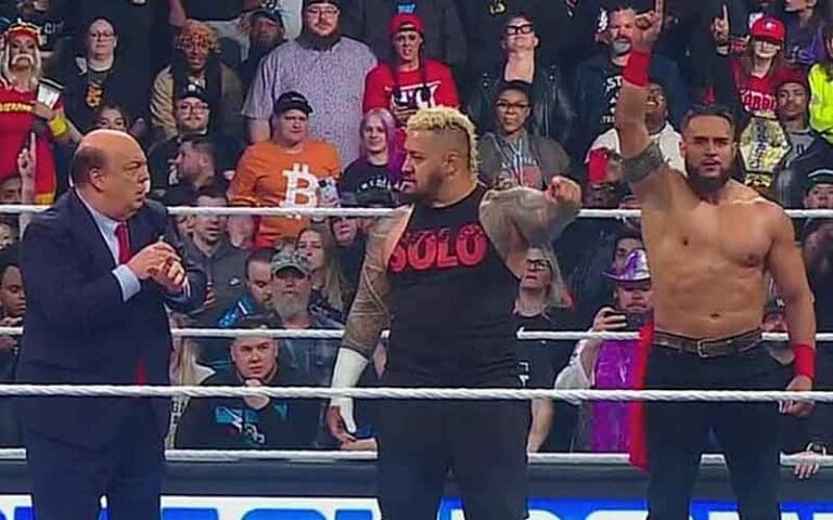Solo Sikoa Revamps The Bloodline With Toma Tonga After Out Casting Jimmy Uso on 4/12 WWE SmackDown