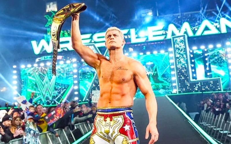 Sports Celebrity Backs Cody Rhodes’ WrestleMania 40 Title Victory