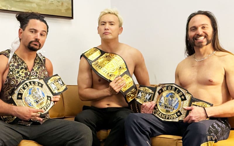 The Young Bucks’ First Remarks After AEW Tag Team Title Win at Dynasty