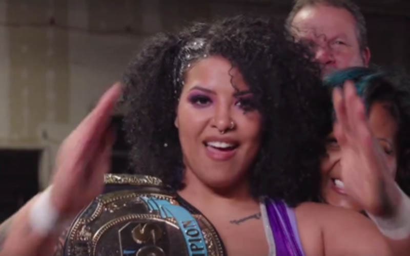 Willow Nightingale Gets Pleasant Surprise After Big Title Win at 2024 AEW Dynasty