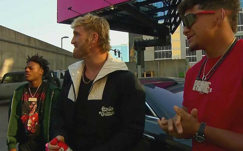 Patrick Mahomes Makes Surprise Appearance Alongside Logan Paul on 4/29 WWE RAW
