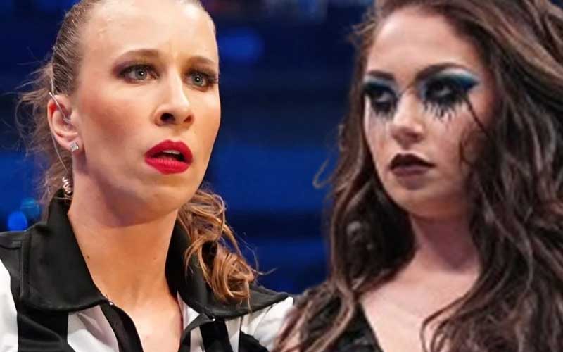 AEW Referee Breaks Silence Following Her Own Involvement in Skye Blue Fan Trolling Incident