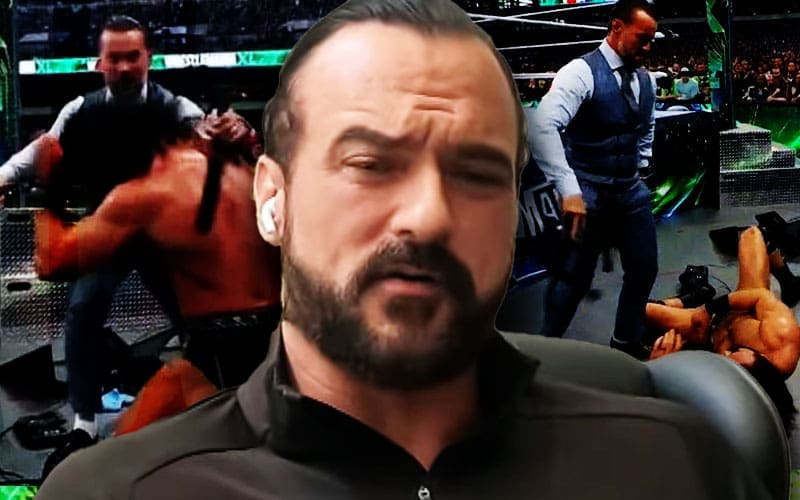 Drew McIntyre Blames CM Punk’s Attack at WrestleMania 40 for Fractured Elbow