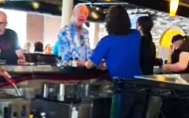 Footage Shows Ric Flair’s Heated Confrontation In Piesanos’ Restaurant