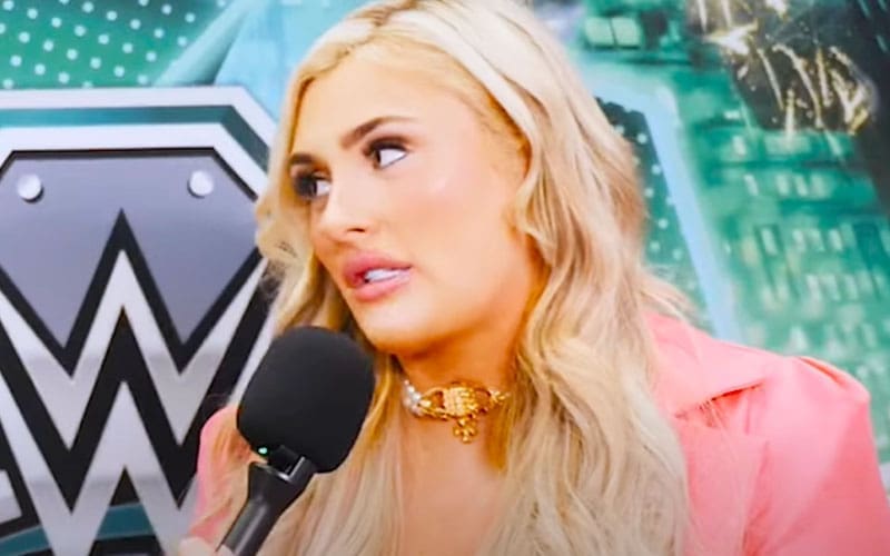 Individual Behind Tiffany Stratton’s Entrance Theme Change