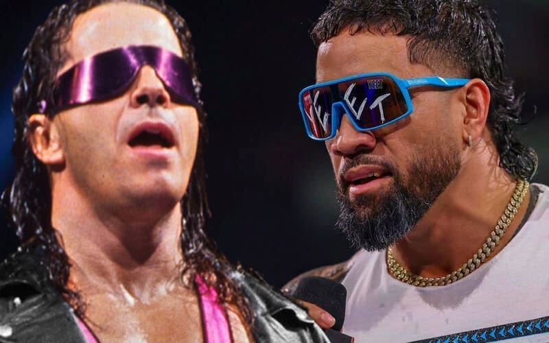 Jey Uso Admits Stealing Current Look from  Bret Hart