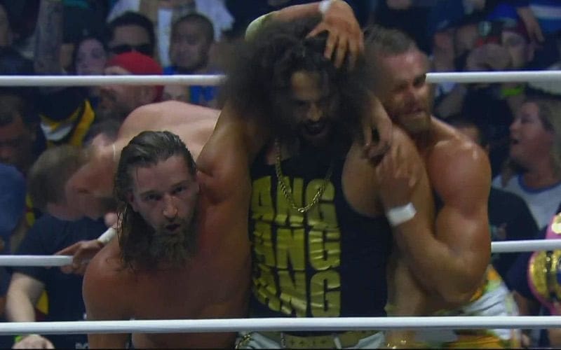 Juice Robinson Returns to Assist Bang Bang Gang to Victory at 2024 AEW Double or Nothing