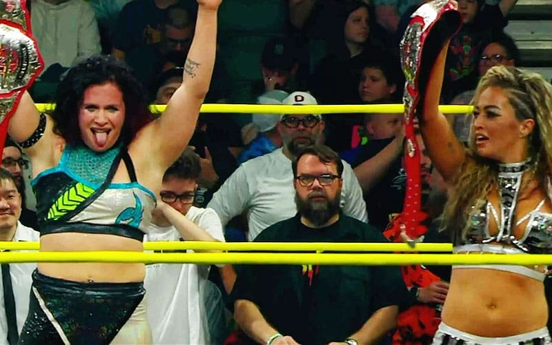 Masha Slamovich and Alisha Edwards Secure TNA Knockouts Tag Titles at TNA Under Siege