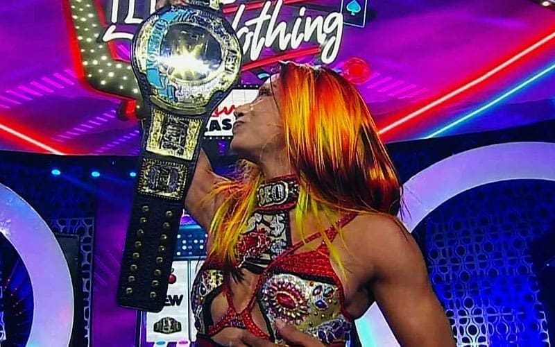 Mercedes Mone Captures TBS Championship at 2024 AEW Double or Nothing
