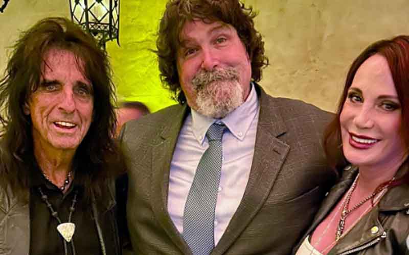 Mick Foley Officiates Wedding Ceremony of Nita Strauss &  Josh Villalta