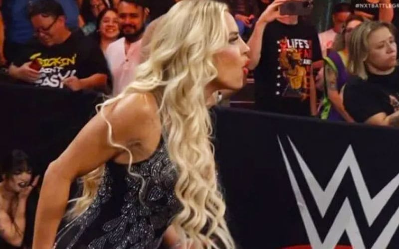 Ash By Elegance Reacts to Unexpected Appearance at 2024 WWE NXT Battleground