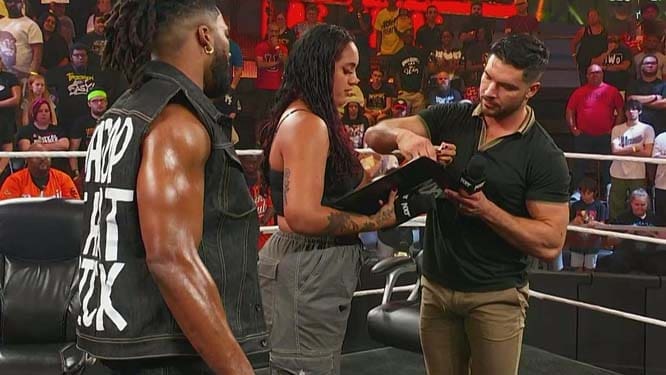 Ava Agrees to Ethan Page's Demands During Contract Signing on 6/4 WWE NXT