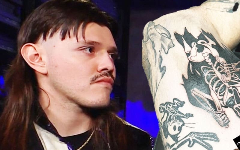 Dominik Mysterio Shows Off New Tattoo After 6/24 WWE RAW