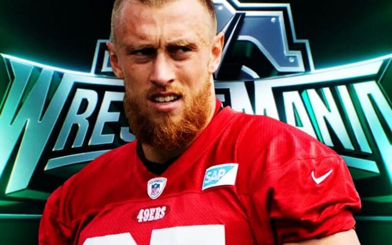 George Kittle Received Warning from 49ers GM Over WrestleMania 39 Appearance
