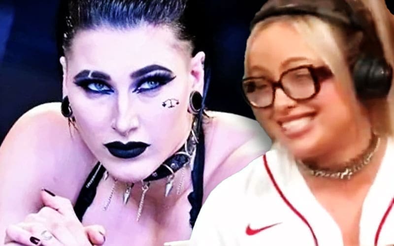 Liv Morgan Mocks Rhea Ripley’s Arm Injury After Throwing Pitch at Boston Red Sox Game