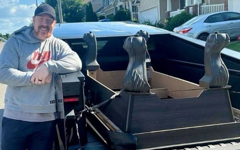 Sheamus Makes Statement with New Tesla Cybertruck Purchase