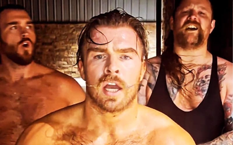 Gallus Calls Out Pat McAfee’s Co-Hosts for Match After Shawn Michaels’ Challenge