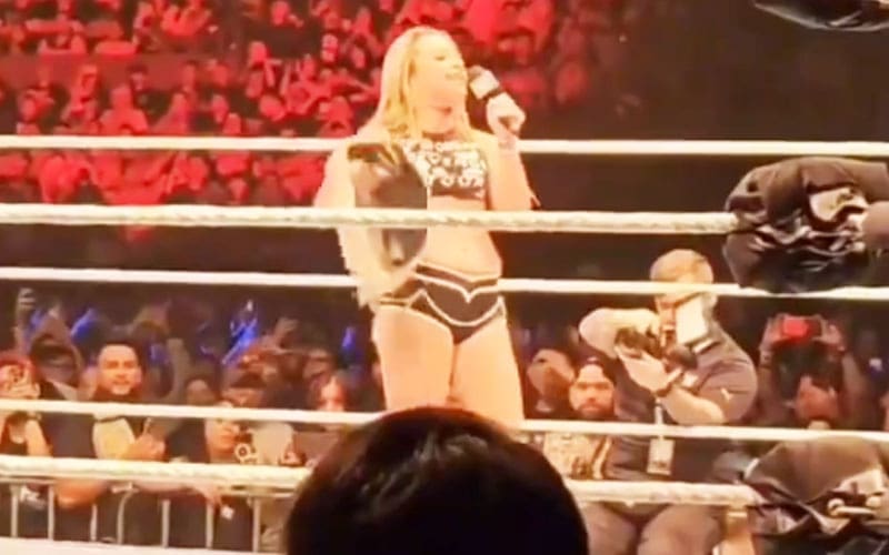 Liv Morgan Introduces Dominik Mysterio as ‘Papi’ During WWE Live Event