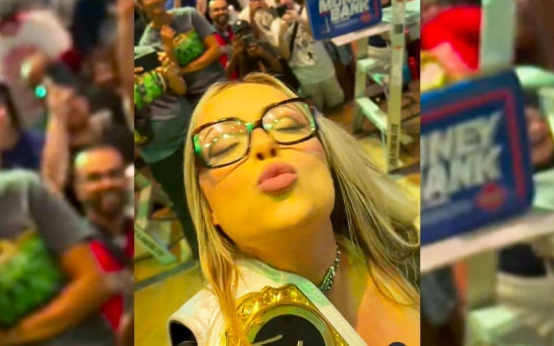 Liv Morgan Showered with ‘Daddy Dom’ Chants Ahead of WWE Money in the Bank